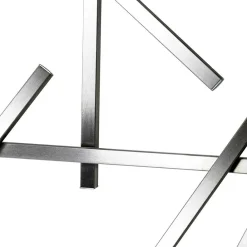 Wohnen Garderoben<Design Garderobe aus gebürstetem Edelstahl - Lomarios