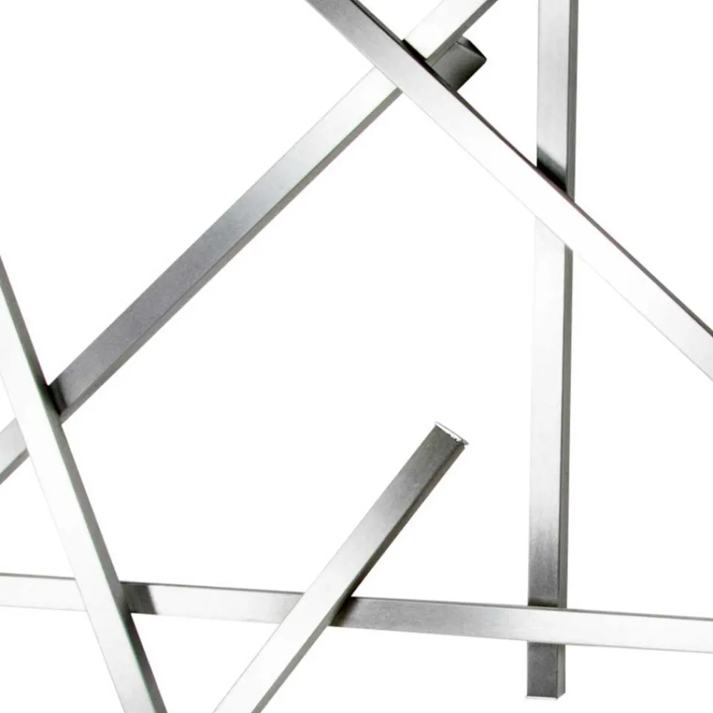 Wohnen Garderoben<Design Garderobe aus gebürstetem Edelstahl - Lomarios