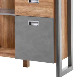 Wohnen Highboards|Kommoden<Design Highboard im Loft Style - Rompira