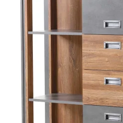 Wohnen Highboards|Kommoden<Design Highboard im Loft Style - Rompira