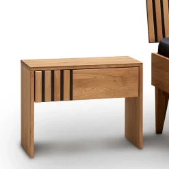 Wohnen Betten<Design Holzbett aus Wildeiche 140x200 - Manarola