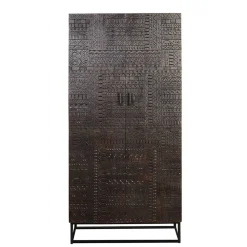 Wohnen Kleiderschränke<Design Kleiderschrank in Walnuss Braun - Solu