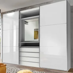 Wohnen Kleiderschränke|Schränke<Design Kleiderschrank mit viel Stauraum - Gastruna