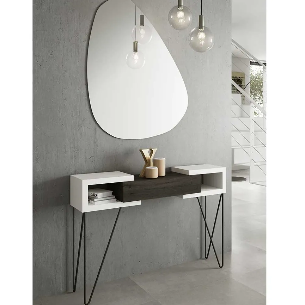 Wohnen Garderoben<Design Konsolentisch & Spiegel Set - Elburg (zweiteilig)