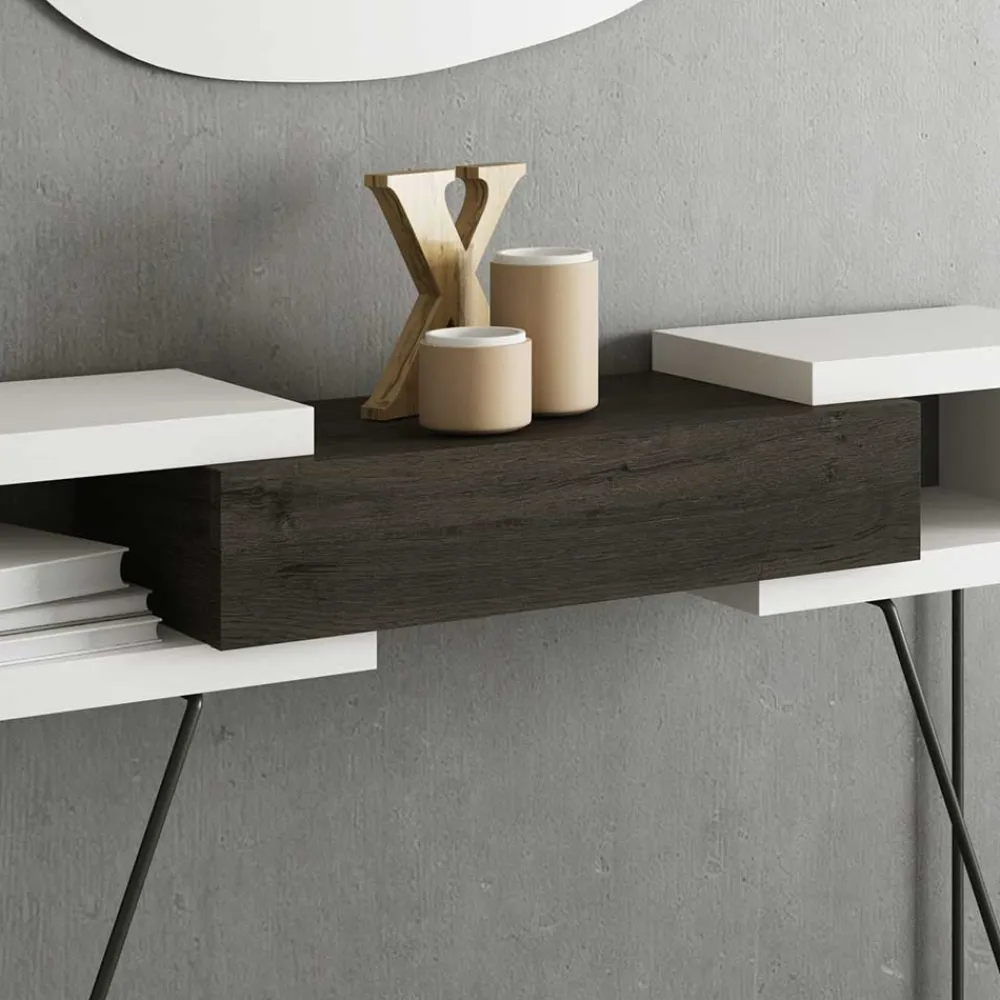 Wohnen Garderoben<Design Konsolentisch & Spiegel Set - Elburg (zweiteilig)