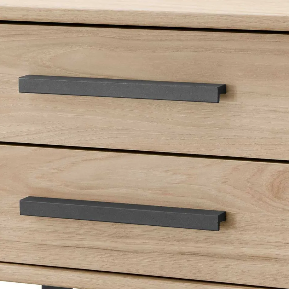 Wohnen Betten<Design Loft Bett mit Nachttischen - Licruva (dreiteilig)