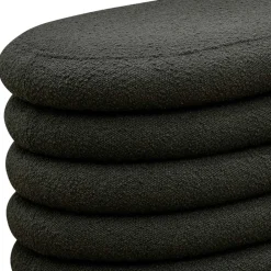 Wohnen Sitzbank<Design Polsterbank in Anthrazit Boucle - Idris
