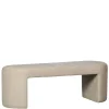 Wohnen Sitzbank<Design Polsterbank in Beige Chenille - Settings