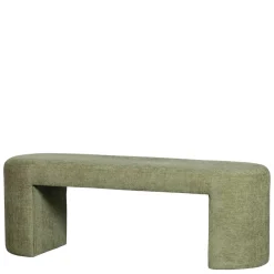 Wohnen Sitzbank<Design Polsterbank in Oliv Grün Chenille - Baverly
