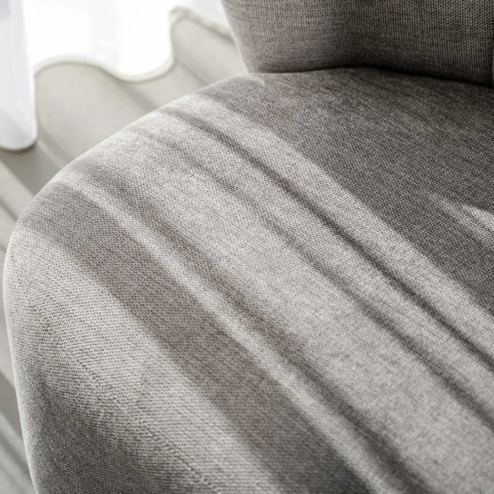 Wohnen Sessel<Design Polstersessel in Beige Stoff - Heavy