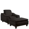 Wohnen Sessel<Design Polstersessel in Dunkelbraun - Acristodat