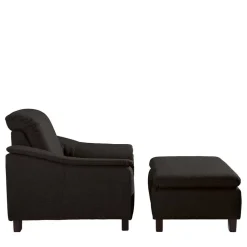 Wohnen Sessel<Design Polstersessel in Dunkelbraun - Acristodat