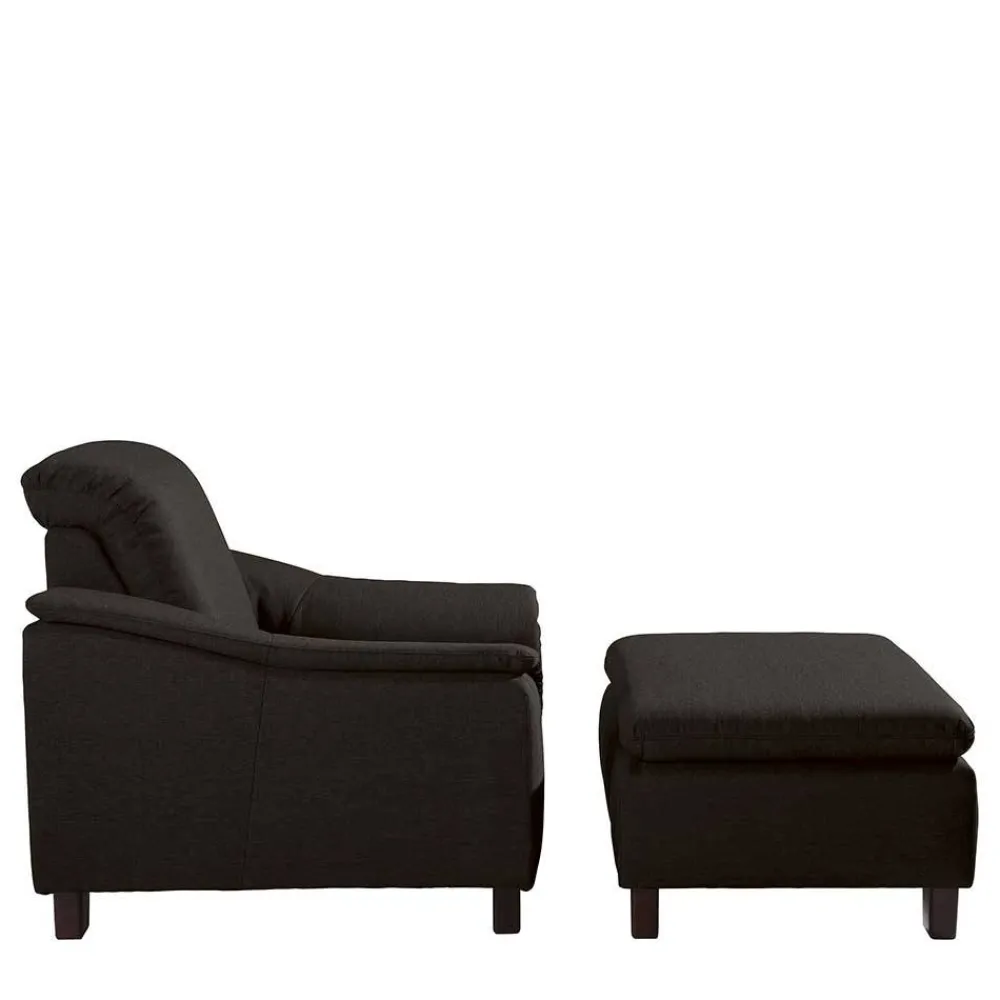 Wohnen Sessel<Design Polstersessel in Dunkelbraun - Acristodat