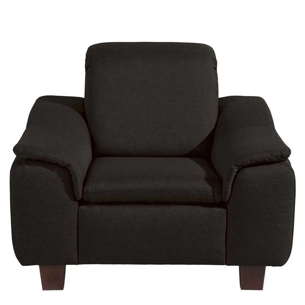 Wohnen Sessel<Design Polstersessel in Dunkelbraun - Acristodat