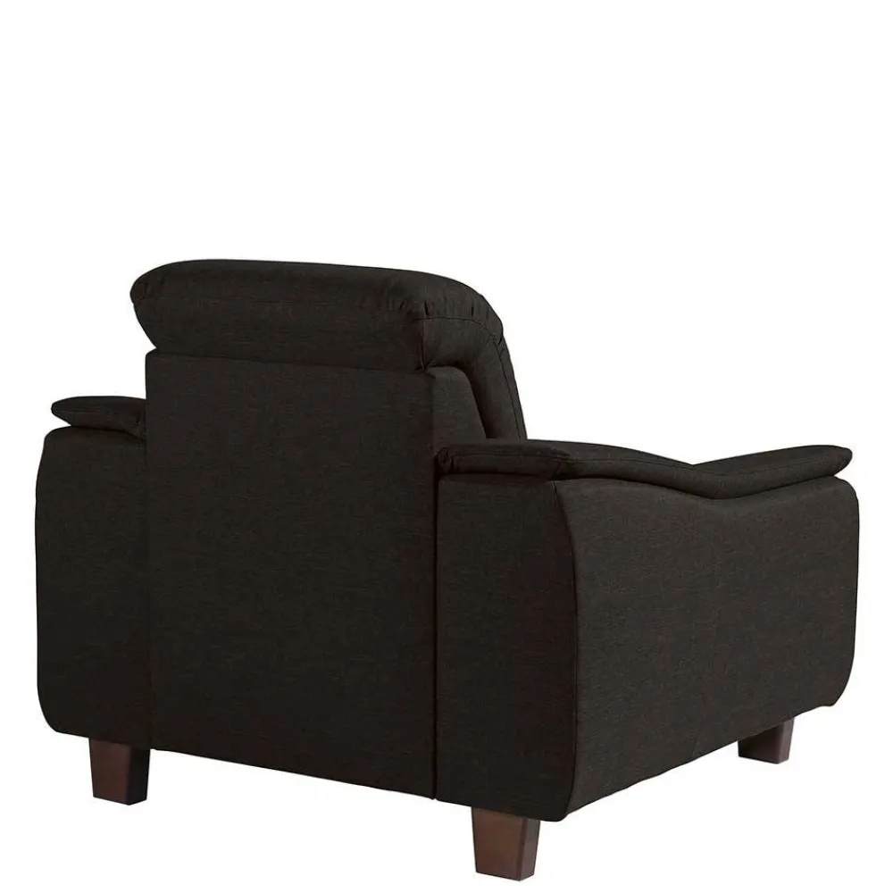 Wohnen Sessel<Design Polstersessel in Dunkelbraun - Acristodat