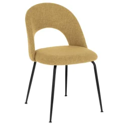 Wohnen Stühle<Design Polsterstühle in Gelb - Veneziana (4er Set)