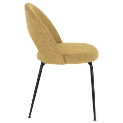 Wohnen Stühle<Design Polsterstühle in Gelb - Veneziana (4er Set)
