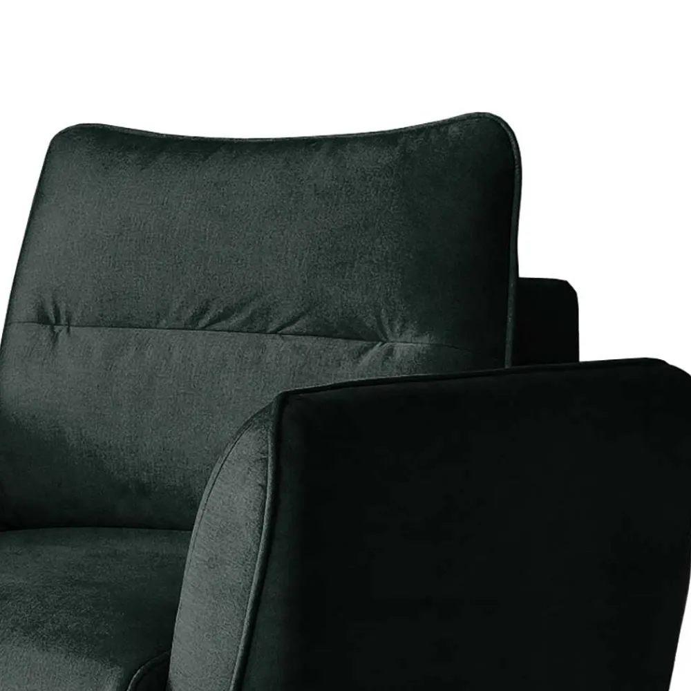 Wohnen Sessel<Design Samtsessel in Dunkelgrün - Major