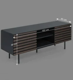 Wohnen Tv & Hifi-Möbel|Lowboards<Design Schrank für Fernseher Trupea mit 58 cm Höhe