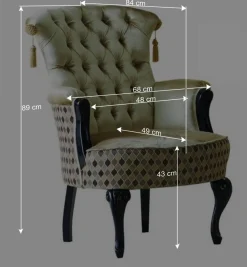 Wohnen Sessel<Design Sessel im Italienischen Stil - Pierette