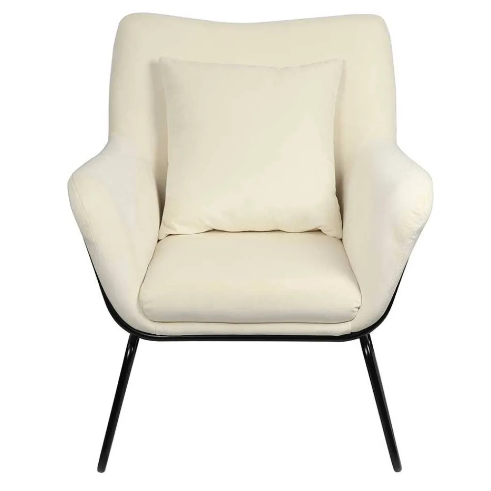 Wohnen Sessel<Design Sessel in Beige & Schwarz - Culagan
