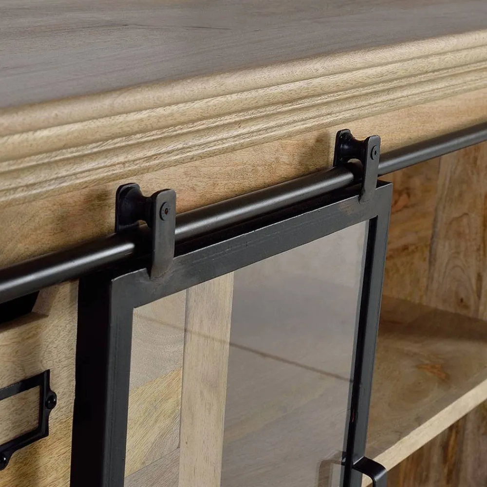 Wohnen Sideboards<Design Sideboard mit Glas Schiebetüren - Draschna