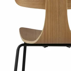Wohnen Stühle<Design Stapelstuhl Set Gregoriana aus Schichtholz Esche (2er Set)