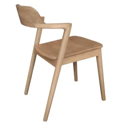 Wohnen Stühle<Design Stuhl aus Sungkai Holz - Bottaro