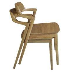 Wohnen Stühle<Design Stuhl aus Sungkai Holz - Bottaro