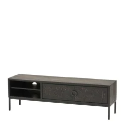 Wohnen Tv & Hifi-Möbel|Lowboards<Design TV Board mit Schnitzereien Front - Dancer