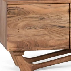 Wohnen Tv & Hifi-Möbel|Lowboards<Design TV Lowboard aus Akazie Massivholz - Endra
