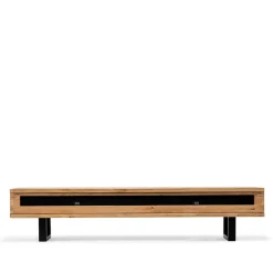 Wohnen Tv & Hifi-Möbel|Lowboards<Design TV Lowboard aus Eiche gebürstet & geölt - Ventida