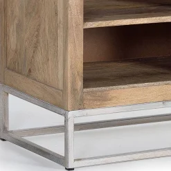 Wohnen Tv & Hifi-Möbel|Lowboards<Design TV Lowboard aus Mangobaum Massivholz - Valuta