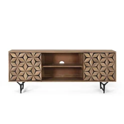 Wohnen Tv & Hifi-Möbel|Lowboards<Design TV Lowboard mit toller Frontgestaltung - Omany