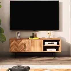 Wohnen Lowboards<Design TV Lowboard 144x50x45 cm - Kerfa