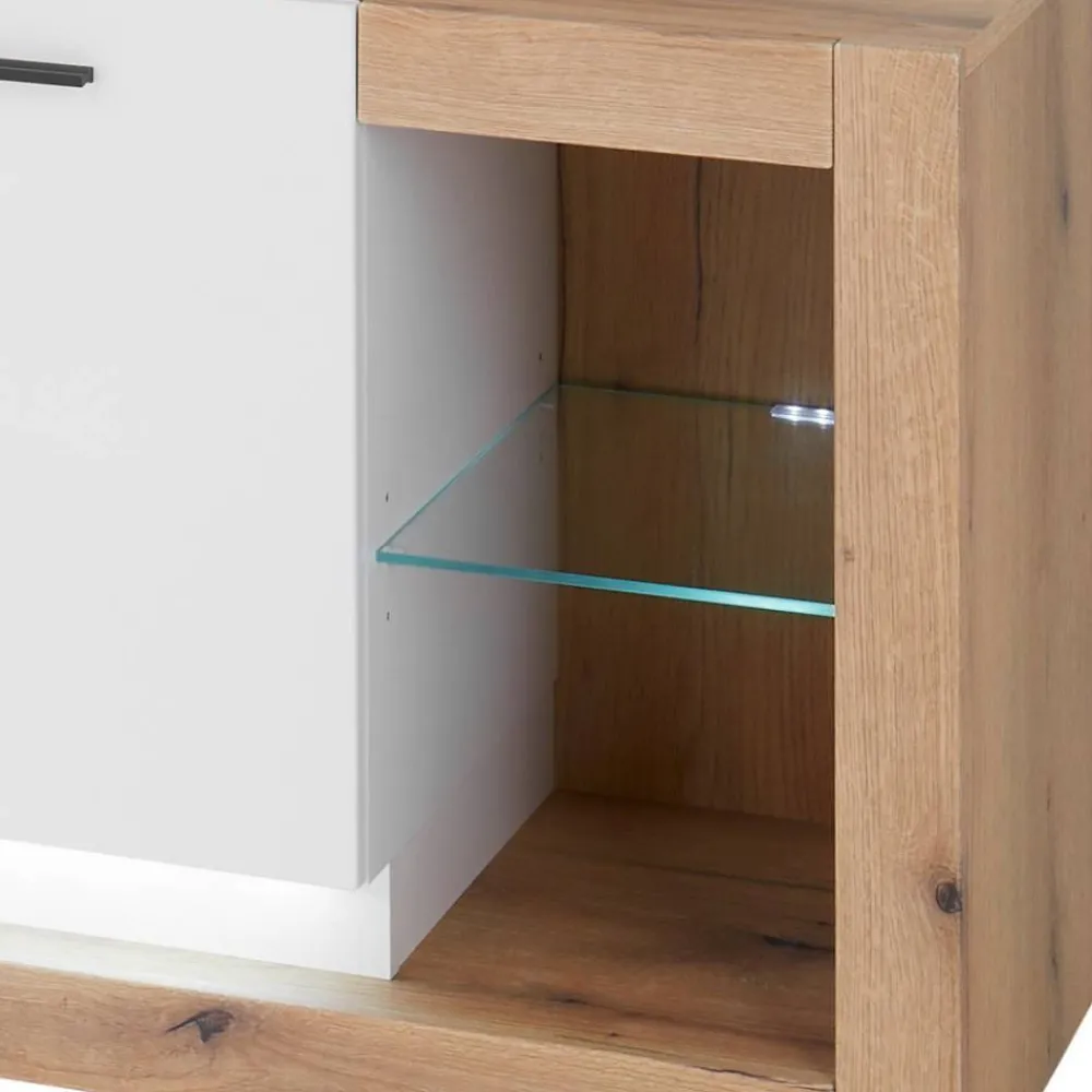 Wohnen Tv & Hifi-Möbel|Lowboards<Design TV-Lowboard mit vier offenen Fächern - Adejano