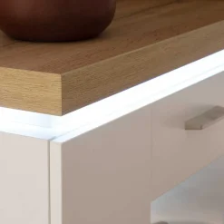 Wohnen Wohnwände<Design Wohnkombination mit Licht - Caldri (dreiteilig)