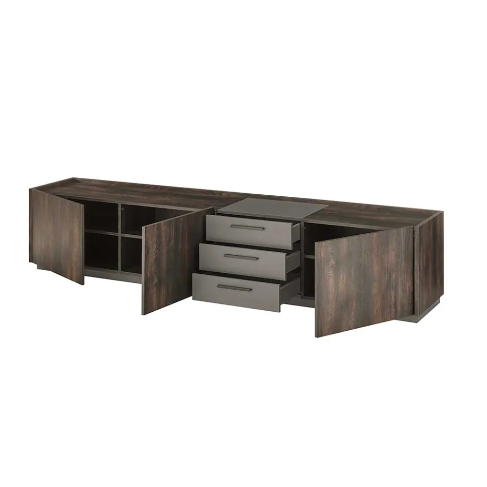 Wohnen Wohnwände<Design Wohnwandmöbel Set - Mundo (fünfteilig)