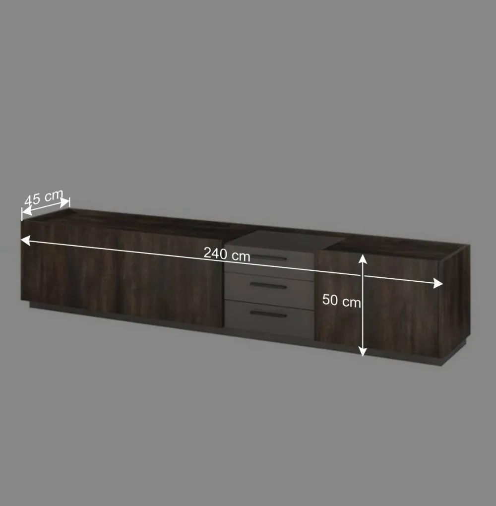 Wohnen Wohnwände<Design Wohnwandmöbel Set - Mundo (fünfteilig)