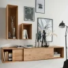 Wohnen Wohnwände<Design Wohnzimmermöbel Set - Sinta (dreiteilig)