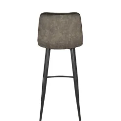 Wohnen Hocker|Stühle<Design-Barstühle in Dunkelgrün Velours - Ciudada (2er Set)