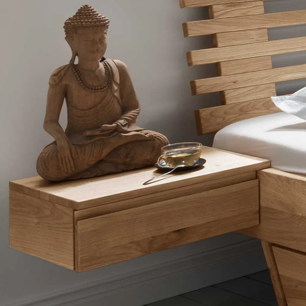 Wohnen Betten<Designbett & Nachtkonsolen - Zennian (dreiteilig)