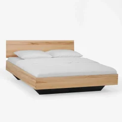 Wohnen Betten<Designbett in Schwebeoptik Puig mit Nachttisch Set (dreiteilig)