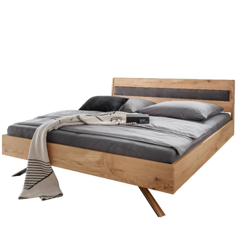 Wohnen Betten<Designbett in Wildeiche - Mutsu