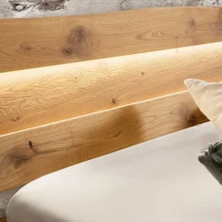 Wohnen Betten<Designer Balkenbett mit LED Beleuchtung - Syrecs