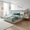 Wohnen Betten<Designer Doppelbett & Nachttische - Crascanu (dreiteilig)