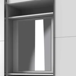 Wohnen Kleiderschränke|Schränke<Designer Kleiderschrank mit Schwebetüren - Gastruna