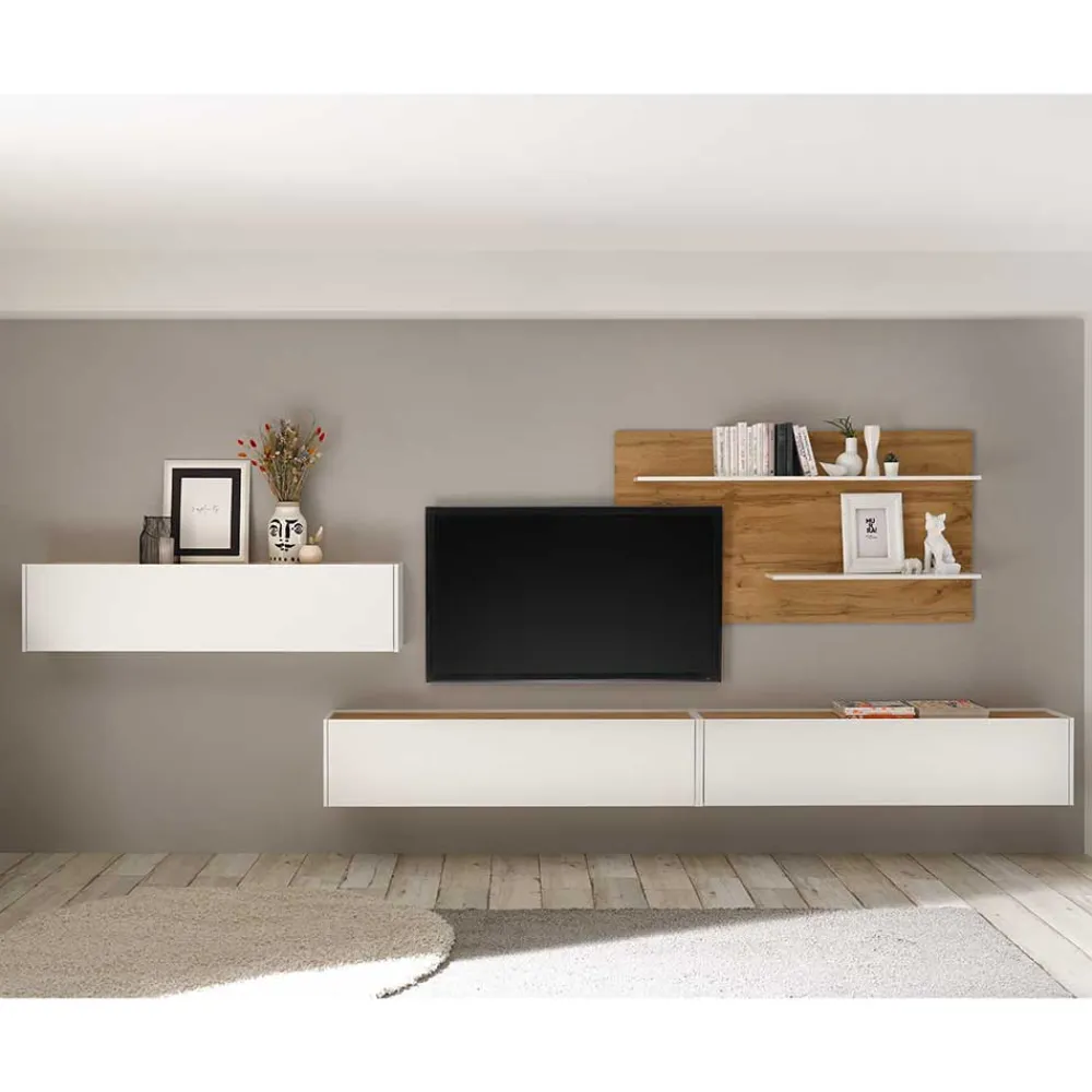 Wohnen Wohnwände<Designer Wohnwand Möbelset - Nonessia (vierteilig)
