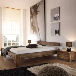 Wohnen Betten<Designerbett Locester in Braun