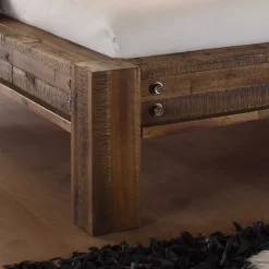 Wohnen Betten<Designerbett Locester in Braun